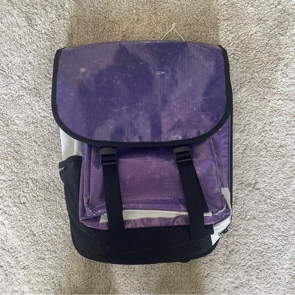 RAREFORM purple black backpack